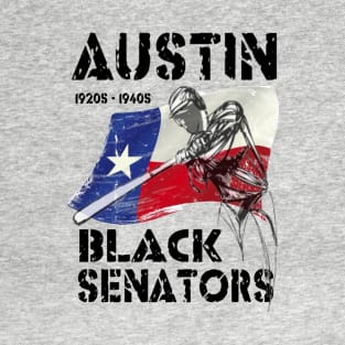 Austin Black Senators T-Shirt